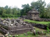 The ruins of the temple ijo, one of the ancient kingdom of mataram